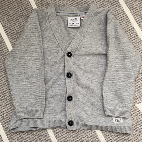 Zara Other - Zara 9-12 months Cardigan Gray Color